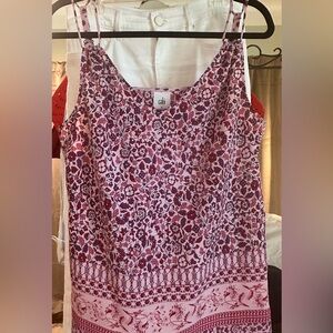 Cabi Indira floral tank.